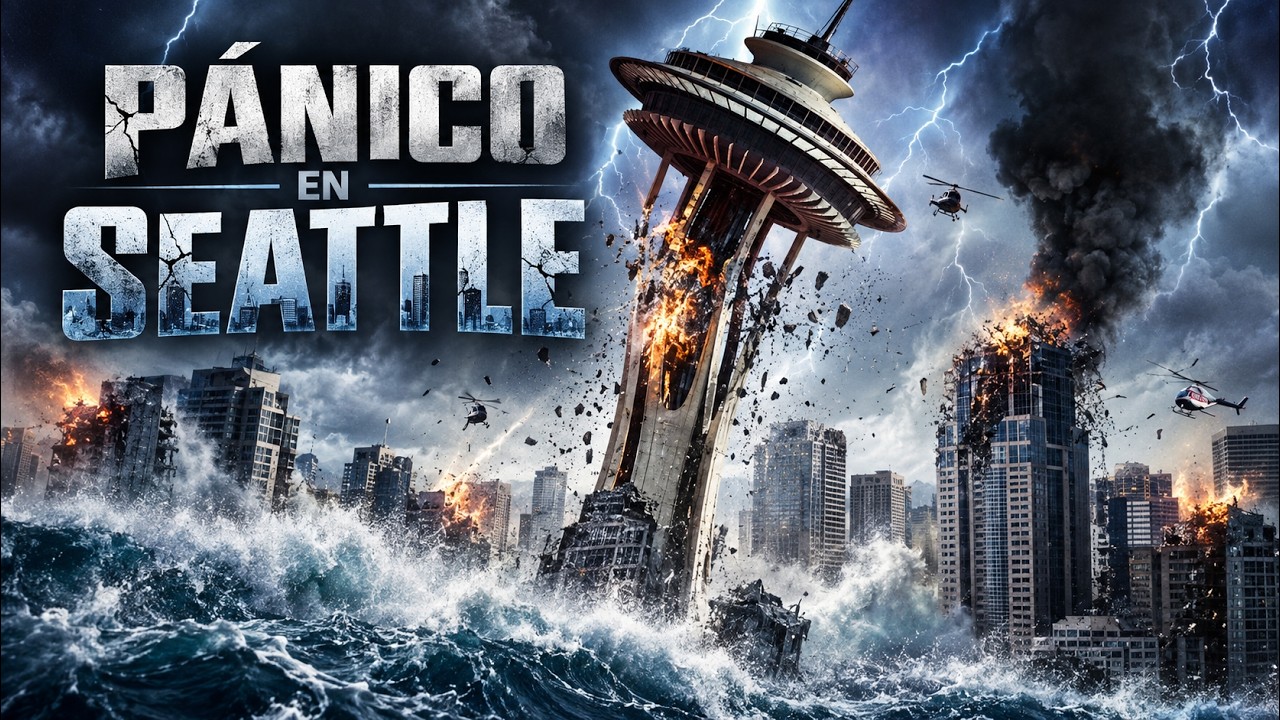 Pánico En Seattle PELÍCULA COMPLETA | Películas de Desastres Naturales | LA Noche de Películas
