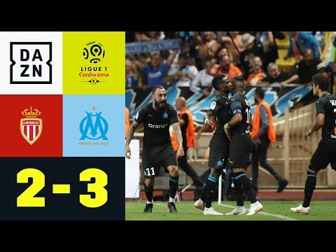 Valere Germain entscheidet verrücktes Spiel in Monaco: AS Monaco - Olympique Marseille 2:3 | Ligue 1