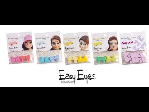 Easy Eyes icing cutter set - woman's eyes Easy Eyes icing cutter set - woman's eyes