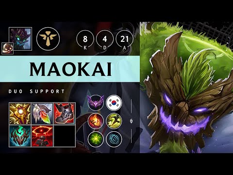 Maokai Support vs Pyke - KR Master Patch 25.19