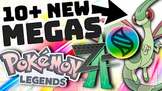 10+ New Megas in Pokemon Legends: Z-A