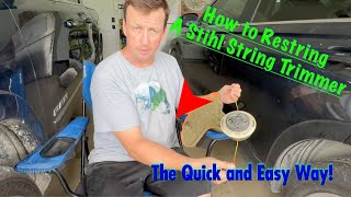 How to Restring a Stihl String Trimmer