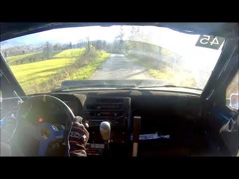 1 Rajd Goleszowski W.Pawiński/ M.Pawińska Fiat CC Onboard OS1