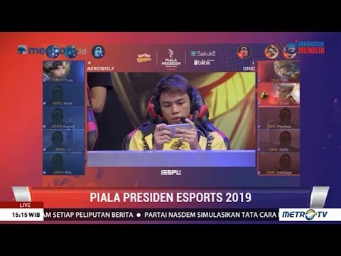 Serunya Grup A Piala Presiden Esports 2019.