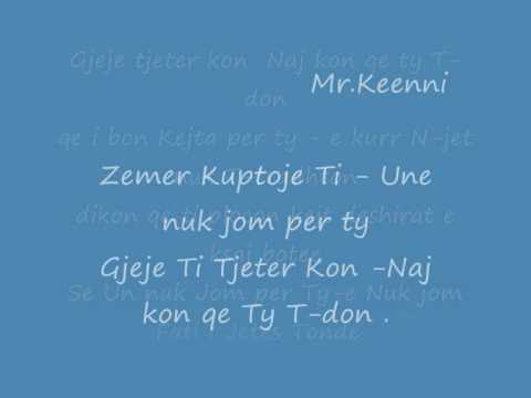 Mr.Keenni Ft iCe-b - Sje Per Mu ( New 2011 )