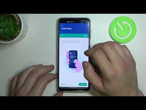 How to Access Display Settings in Motorola Moto G100 - Operate all Display Options