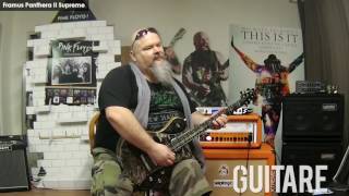 Video thumbnail for Framus Panthera II Supreme - Guitare Xtreme Magazine # 80 by GUITARE XTREME MAGAZINE