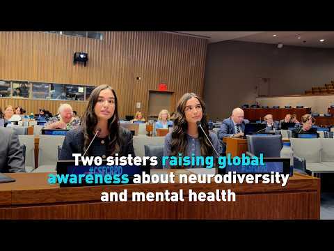 Two sisters raise global awareness for neurodiversity and mental health