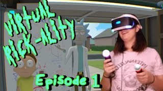 Getting Killed by Rick from Rick & Morty in PSVR (Spoiler Alert) (Not Click Bait)