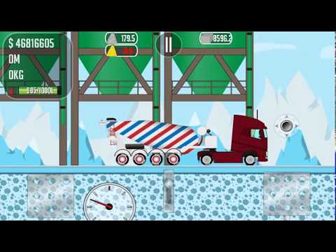 Trucker Joe to transport concrete to the blade plant