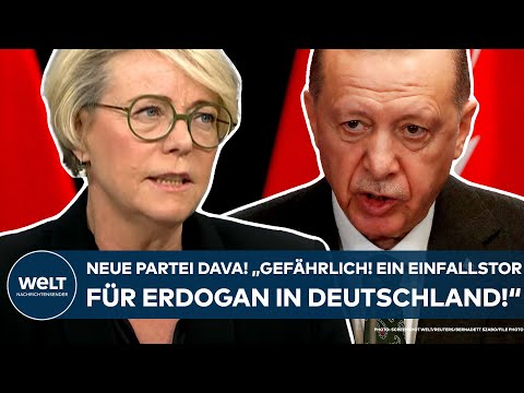 DEUTSCHLAND: Neue Partei DAVA! "Gefährlich! Ein Einfallstor für Erdogan in Deutschland und Europa!"