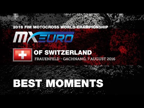 EMX250 Race 1 Best Moments Round of Switzerland 2016 - motocross
