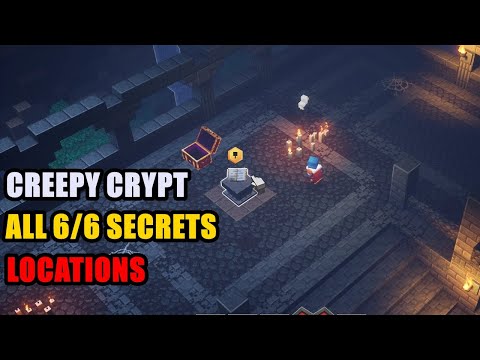 Sipder - Creepy Crypt All Secrets Locations Minecraft Dungeons