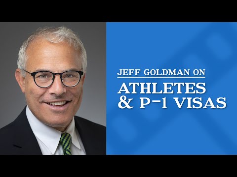 Athletes & P-1 Visas | Jeff Goldman