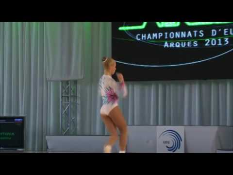 Ekatarina PYKHTKOVA (RUS) Aerobic European Championship