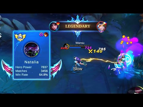 FORGET NATALIA = DIE !! BEST NATALIA BUILD 2023 - MLBB