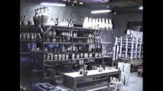 preview picture of video 'Koza Yaki pottery factory - Okinawa - Jan 13, 1990'