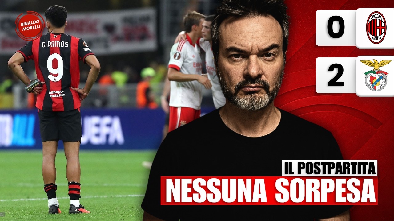 MILAN-BENFICA 0-2, ma noi c'abbiamo FONTANELLA KHAN! | Il postpartita con Rinaldo Morelli
