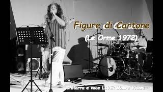 FIGURE DI CARTONE (Le Orme 1972) LIVE chitarra e voce