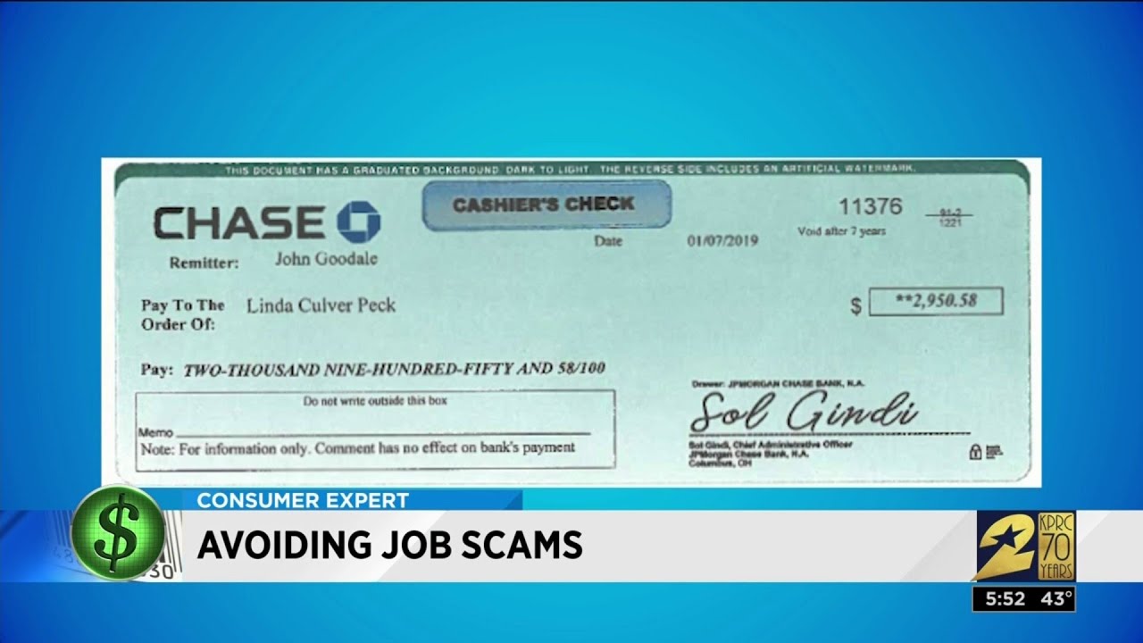 Scammers targeting job seekers