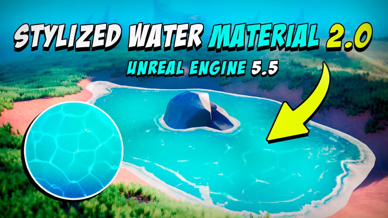 Create COMPLEX STYLIZED WATER Material in Unreal Engine 5