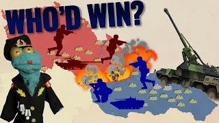 Czech Republic vs Slovakia: A hypothetical modern war