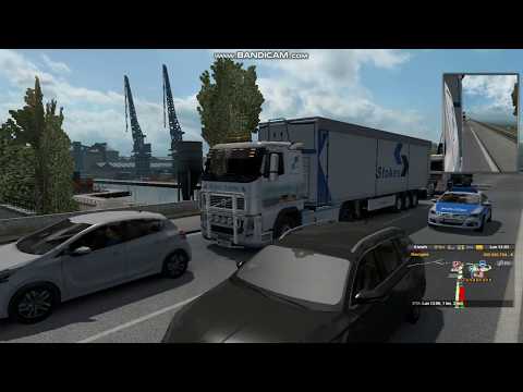 Euro Truck Simulator 2    Dusseldor-Dortmud        Volvo FH16 Classic Sleeper
