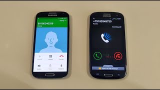 Incoming call & Outgoing call at the Same Time Samsung Galaxy S3 + S4