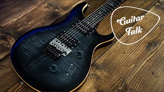 Video thumbnail for Guitar Talk - PRS SE 2021 Custom 24 Floyd Rose Review by Guitar Talk