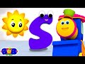 Letter S Song S For Sun Learn Alphabet Sound Names With Bob The Train