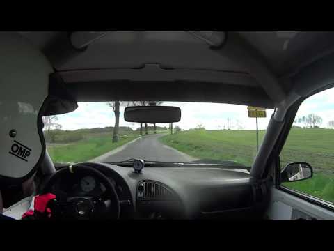 Wyścig pod Nawre OS1 - Kamil Jedynak Citroen Saxo 30.04.2017