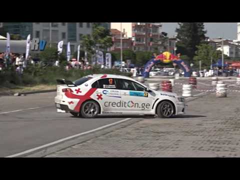 2017 Rally Troia  Alexander Lomadze   Mevludi Meladze  Mitsubishi Lancer Evo X