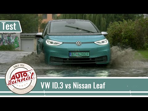 TEST elektromobilov: Volkswagen ID.3 Pro Performance (58 kWh) vs Nissan Leaf (62 kWh) obrazok