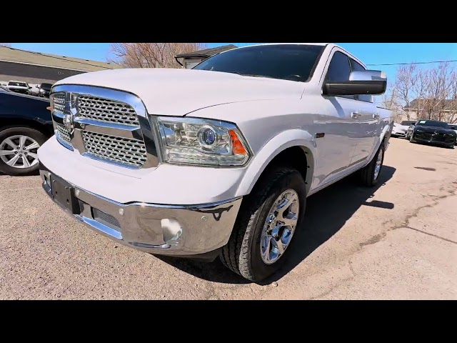 2018 RAM 1500 CREW CAB PICKUP V6, TURBO ECODSL, 3.0L LARAMIE PICKUP 4D 5 1/2 FT