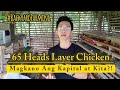 Magkano Ang Kapital at Kita Sa 65 Heads RTL? | The Backyard Farming