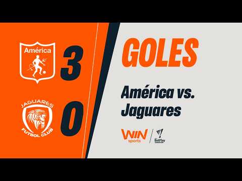 América vs. Jaguares (goals) | Liga BetPlay Dimayor 2026-1 | Matchday 8