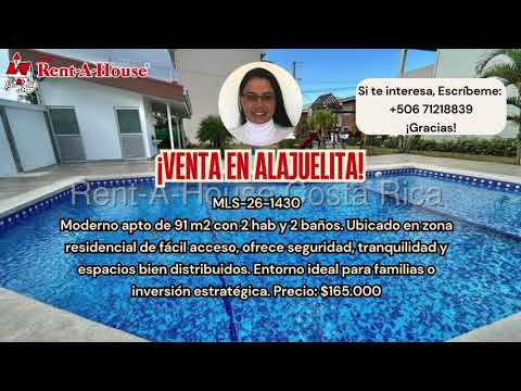 Venta Alajuelita: Apartamento en Condominio Bello Campo - Confort y Seguridad