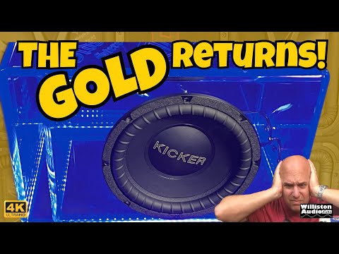 KICKER Comp Gold SUBWOOFER 50th Anniversary