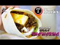 TURKS STYLE BEEF SHAWARMA WITH HOMEMADE SAUCE RECIPE | Beef shawarma recipe