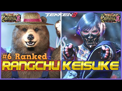 T8 ▰ RANGCHU (#6 Ranked Kuma) Vs KEISUKE (High Ranked Reina) ▰ Tekken 8 High Level Gameplay