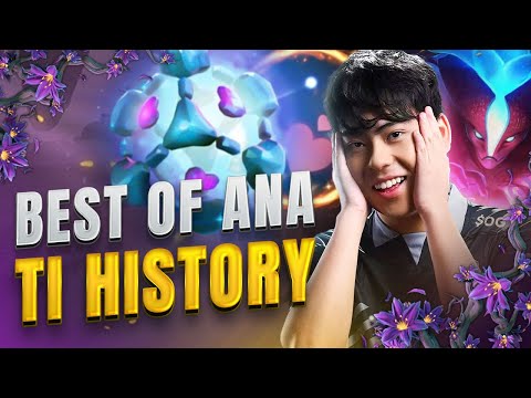 BEST OF ANA IN TI HISTORY (MOST EPIC MOMENTS) - DOTA 2