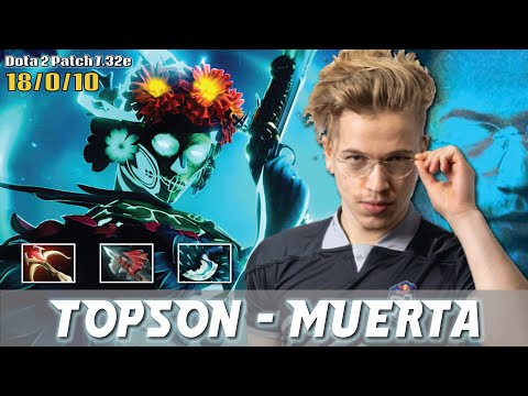 TOPSON [Muerta] New Hero Carry Brutal Gunslinger | Dota 2