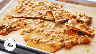 Professional Baker Teaches You How To Make NUT BRITTLE!