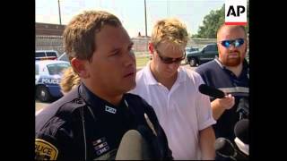 Two killed as prison guards and FBI agents trade shots