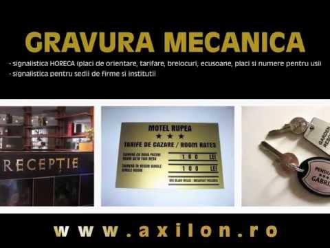 signalistica pentru hoteluri, pensiuni, firme, institutii - preturi bune.wmv