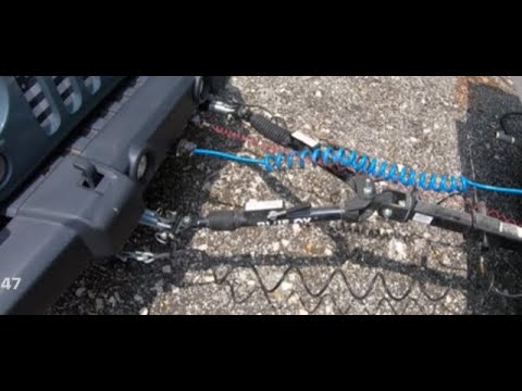 Flat Tow Jeep with Blue Ox Towbar
