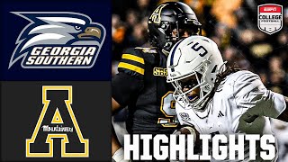Georgia Southern Eagles vs. Appalachian State Mountaineers | Full Game Highlights | ESPN CFB