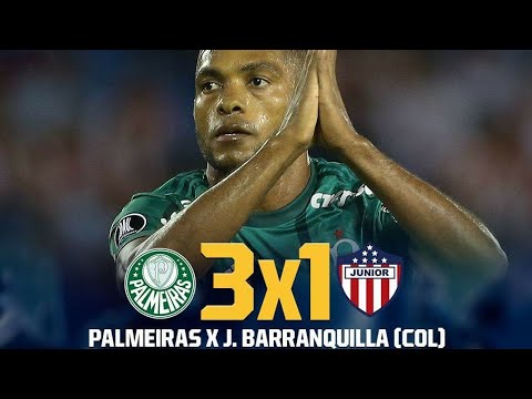 Palmeiras 3 x 1 Júnior Barranquilla - Gols - Libertadores 2018 - Fox Sports Brasil HD