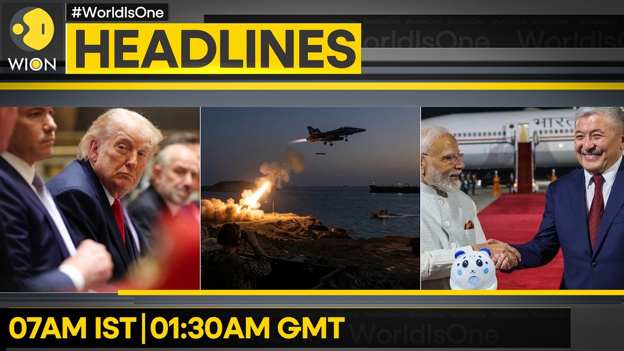 US Strikes Iranian Launchers In Larak | Iran Hits Back At US Forces In Jordan | WION Headlines