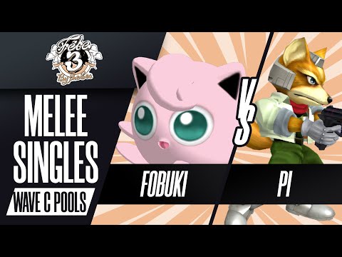 FOBUKI (Jigglypuff) vs Pi (Fox) - Melee Singles Wave C Pools - Fête 3: By the Sea